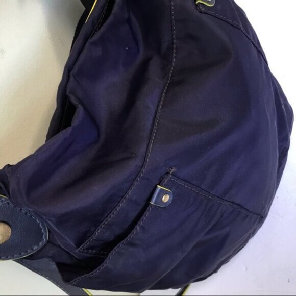 Marc Jacobs Preppy Natasha Nylon Convertible Crossbody Shoulder Hobo Pocket Logo - Picture 8 of 16